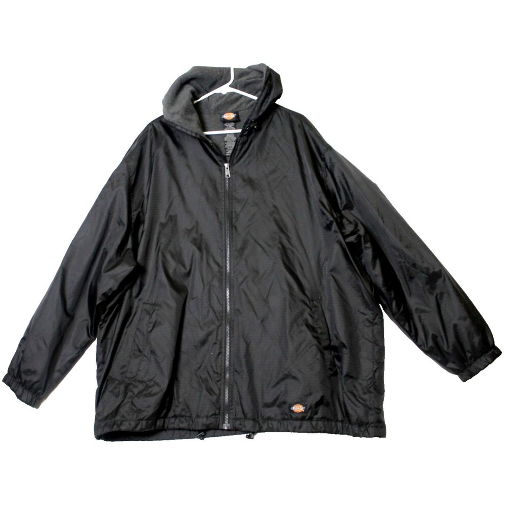 Dickies Storm Jacket Black Full Zip Insulated Outdoor Windbreaker Men's 2XL/XXG